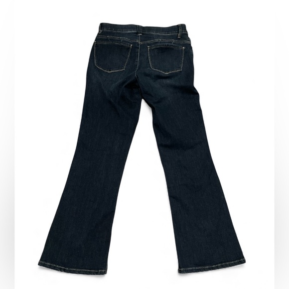 Democracy Dark Blue Flare Jeans Ab Technology Size 10 - Picture 3 of 3